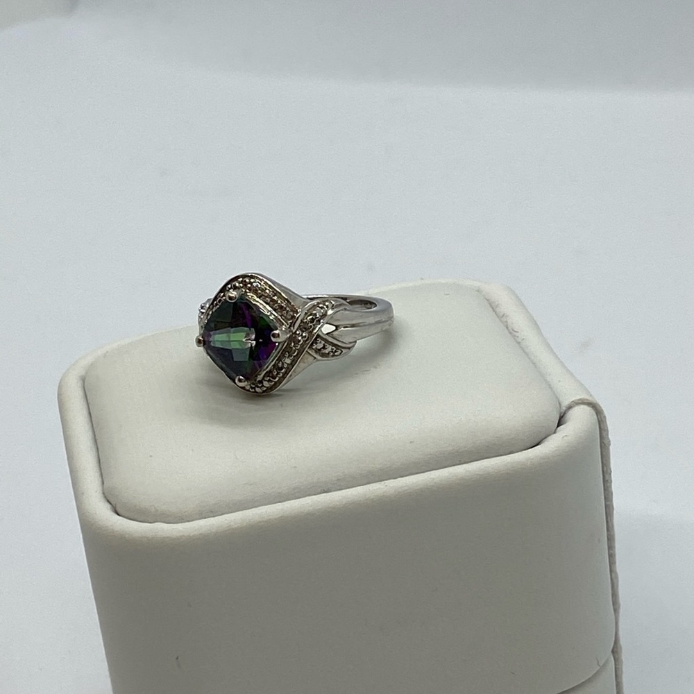 Amethyst Stone Ring - image 3